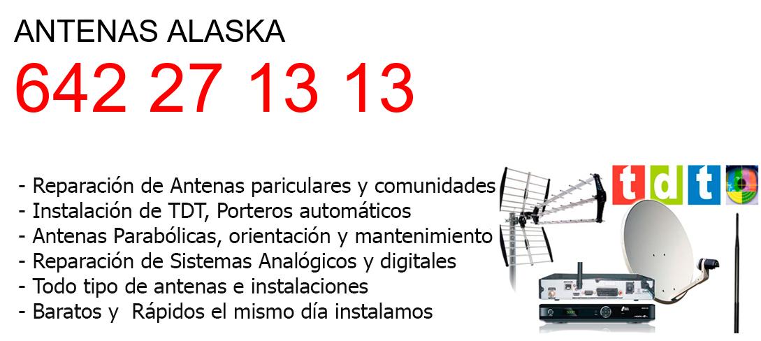 Empresa de Antenas alaska y todo Malaga