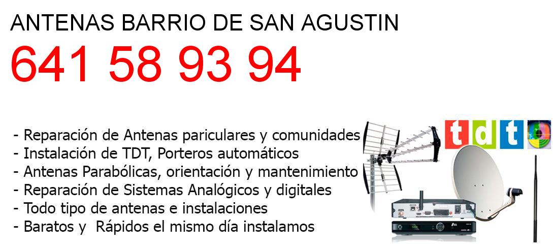 Empresa de Antenas barrio-de-san-agustin y todo Burgos