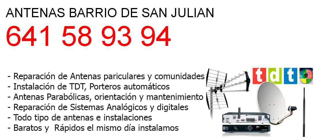 Empresa de Antenas barrio-de-san-julian y todo Burgos