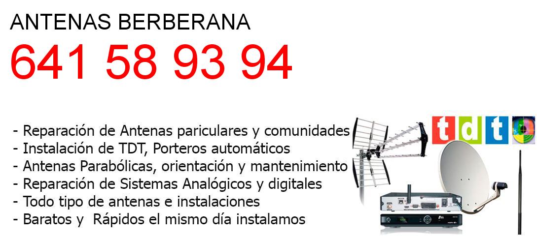 Empresa de Antenas berberana y todo Burgos