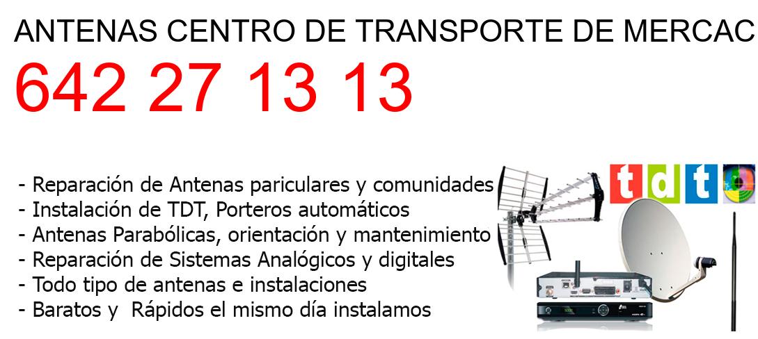 Empresa de Antenas centro-de-transporte-de-mercacias y todo Malaga