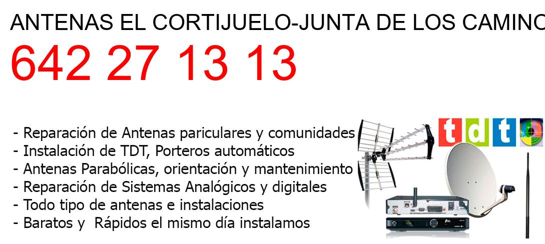 Empresa de Antenas el-cortijuelo-junta-de-los-caminos y todo Malaga