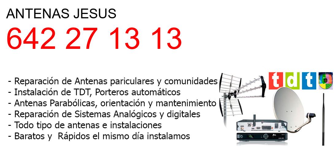 Empresa de Antenas jesus y todo Valencia