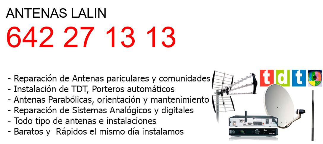 Empresa de Antenas lalin y todo Pontevedra