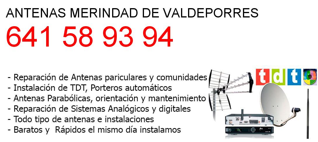 Empresa de Antenas merindad-de-valdeporres y todo Burgos