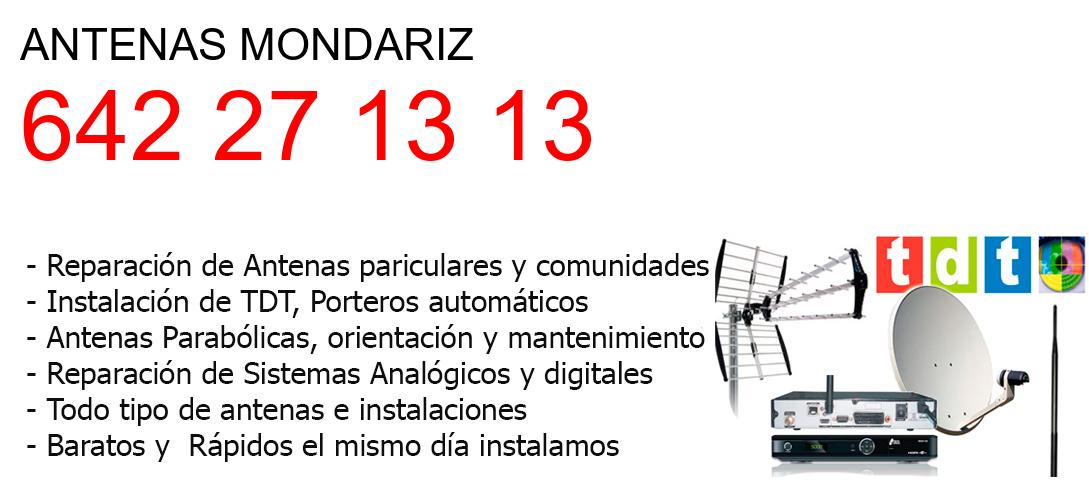 Empresa de Antenas mondariz y todo Pontevedra