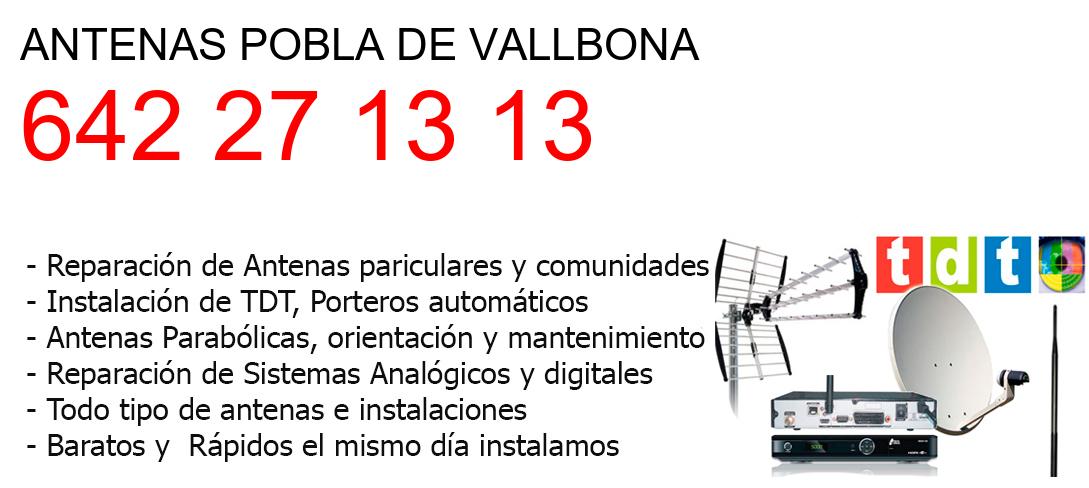 Empresa de Antenas pobla-de-vallbona y todo Valencia
