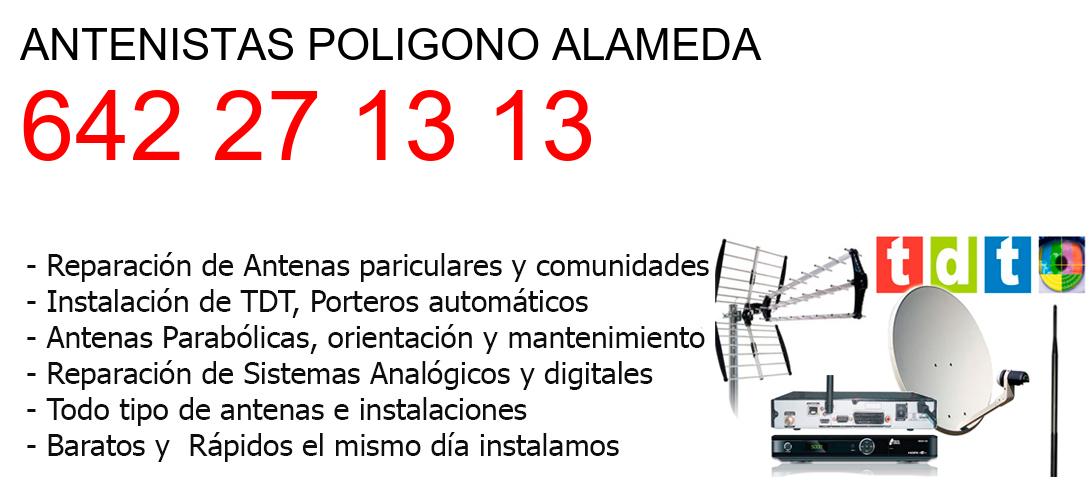 Antenistas poligono-alameda y  Malaga