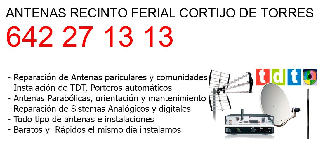 Empresa de Antenas recinto-ferial-cortijo-de-torres y todo Malaga