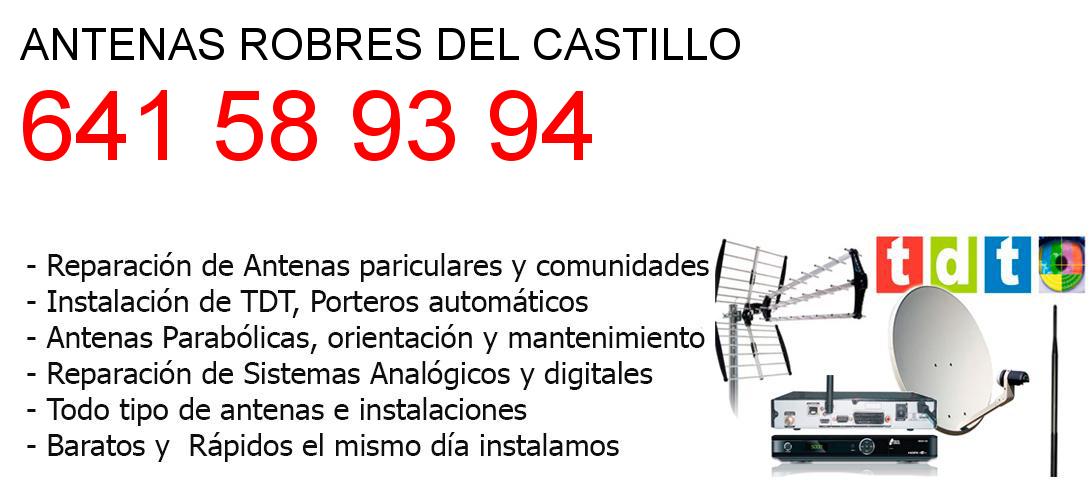 Empresa de Antenas robres-del-castillo y todo La Rioja
