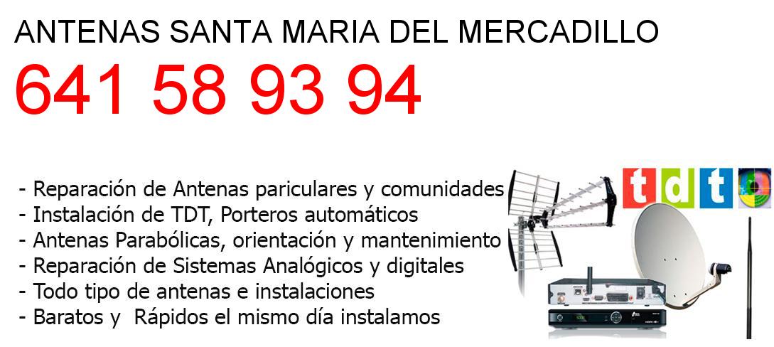 Empresa de Antenas santa-maria-del-mercadillo y todo Burgos