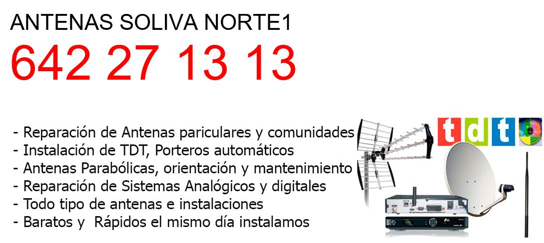 Empresa de Antenas soliva-norte1 y todo Malaga