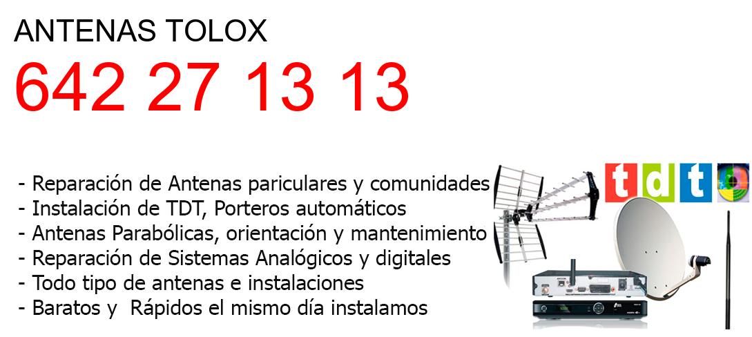 Empresa de Antenas tolox y todo Malaga