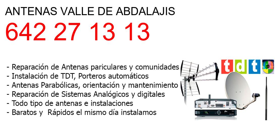 Empresa de Antenas valle-de-abdalajis y todo Malaga