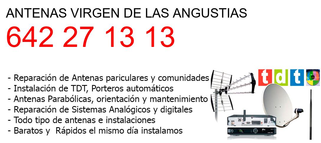 Empresa de Antenas virgen-de-las-angustias y todo Malaga